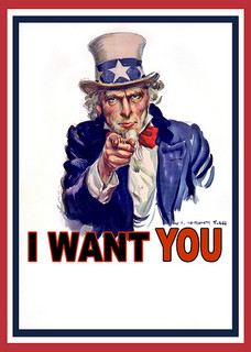 Bildnachweis: Uncle Sam I Want You - Poster | DonkeyHotey | CC BY 2.0