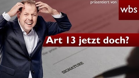 YouTube Video: Art 13 jetzt doch? Es wird immer schlimmer!