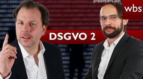 YouTube-Video: "DSGVO: Was muss in die neue Datenschutzerklärung?" 