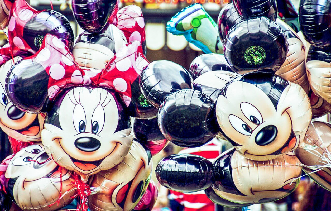 Mickey Mouse und Mini Mouse Luftballons 