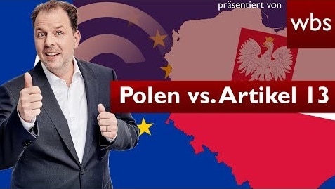 YouTube-Video: Polen klagt gegen Artikel 13 vor EuGH 