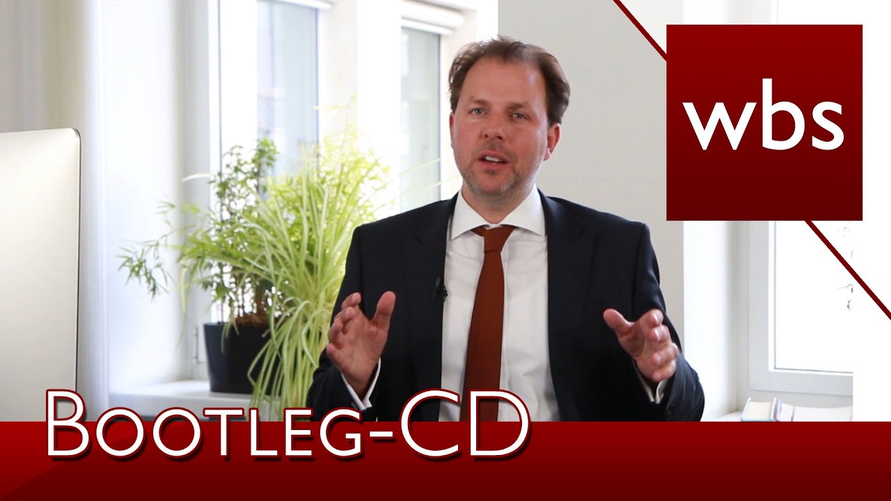 Youube-Video von Christian Solmecke zum Thema "Abmahnung wegen Bootleg".