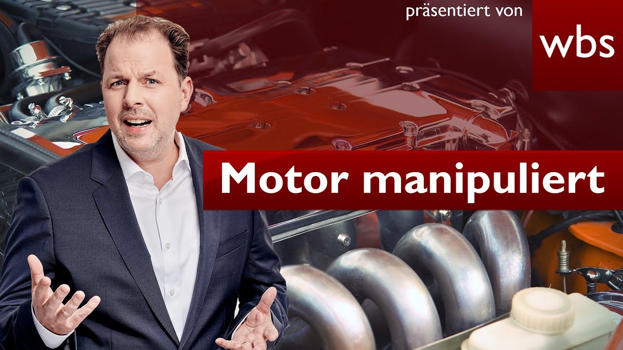 VW Motor manipuliert